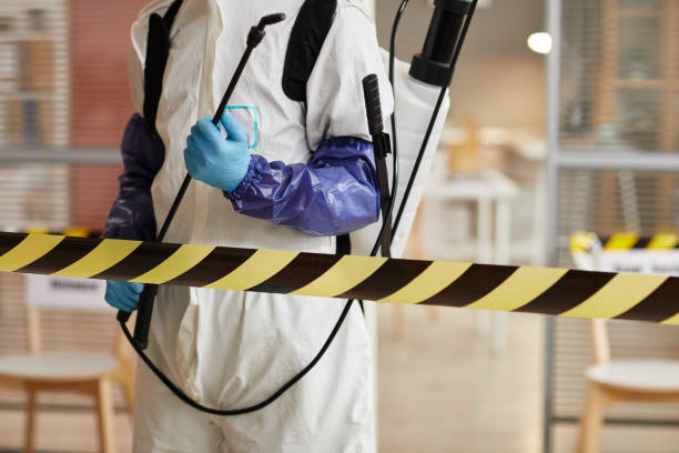 Professional Biohazard Cleanup technician working in Papaaloa, HI